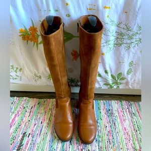 Anne Klein knee high riding boots Sz 9 1/2